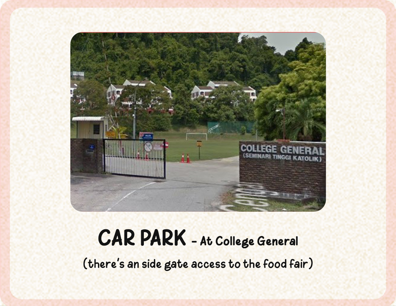‘Ho Chiak’ Charity Food & Fun Fair 2025 – 5.1 CAR PARK – At College General